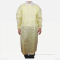 Blue, Green Pp Visiting Gown / Non Woven Dressing With Velcro, Button, Zip Wl6019